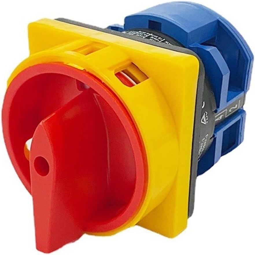 690V 63A Padlock Changeover Rotary Cam Switch ON/Off 2 Position 1 Pole Padlock LW26GS-63/1 YMW26