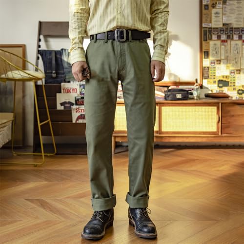 Red Tornado 9oz Selvedge Officer Trousers2