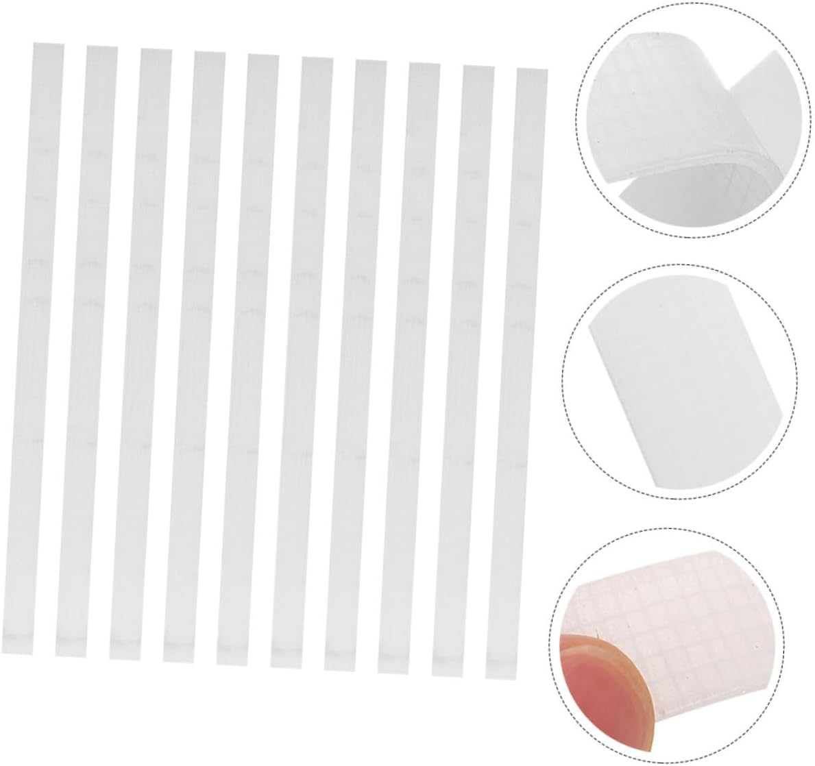 4sets Book Binding Glue Strips Pva Glue for Book Repair High Strength Craft Tape 10pcs*4