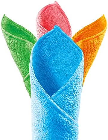 Marigold Let it Shine Extra Thick Microfibre Cloths, Multicolour, 5 Packs of 4 Cloths,18.5 x 3.8 x 20 cm