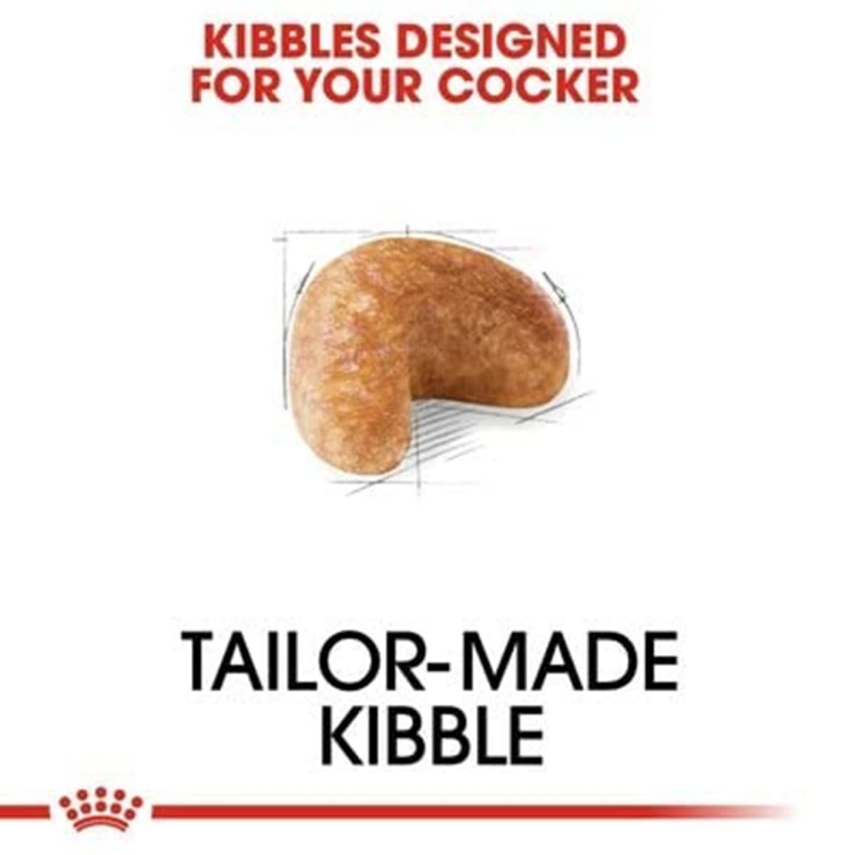 Royal Canin Cocker Adult Dog Food, 3 Kg, Dry Food, Helps with Healthy Skin & Coat & Cardiac Function, Supports Weight Management