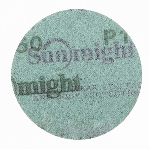 Sunmight Film 3" 180G Grip No Hole Disc, 54210, 50 Discs #TOP3