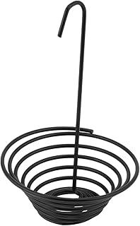 Yardwe bird feeder hanging bird cage feeder hummingbirds birds hanging feeder suet for birds Bird Feeding Apparatus Home Underslung Feeder Birds Food Holder Mesh food rack supplies Metal