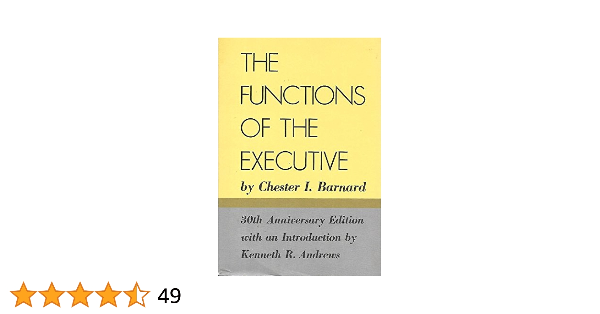 洋書 the functions of the executive The Functions of the Executive : Amazon.ca: Livres