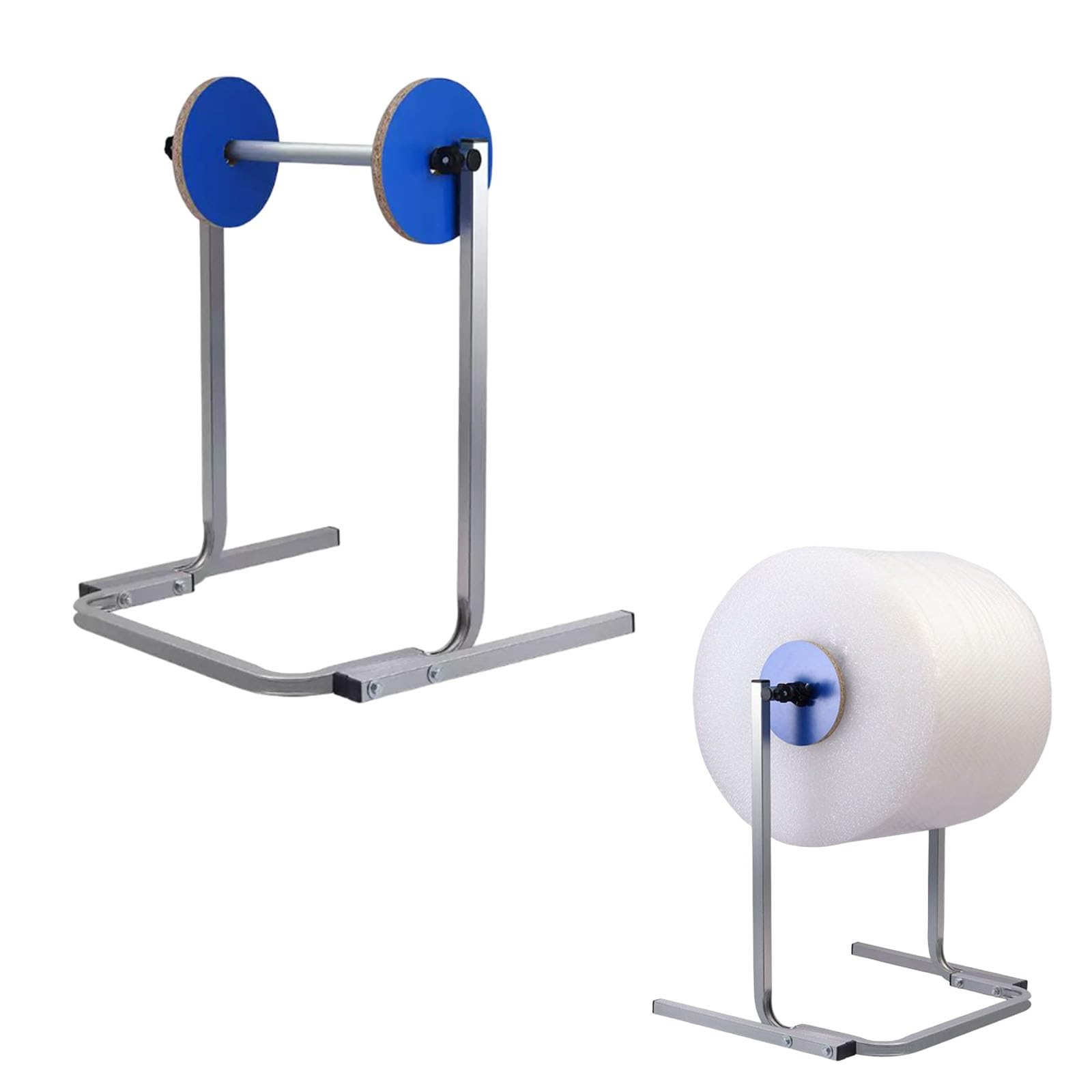 Dispenser per rotolo di pluriball, supporto da tavolo per pluriball ideale per imballaggio in magazzino, consegne espresse e protezione di oggetti di valore nell'e-commerce(50cm/19.68in)