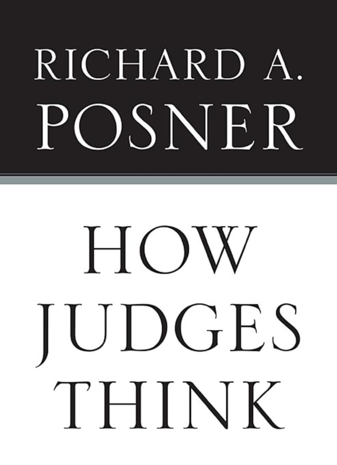 How Judges Think (Pims - Polity Immigration and Society Series) cover