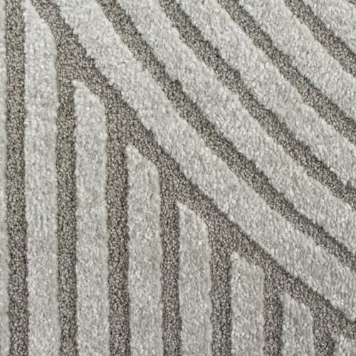 the carpet Everest - Moderner Kurzflor Teppich Hoch-Tief-Struktur, 3D-Effekt, weiche Oberfläche und hohe Flordichte… – Ansicht 5