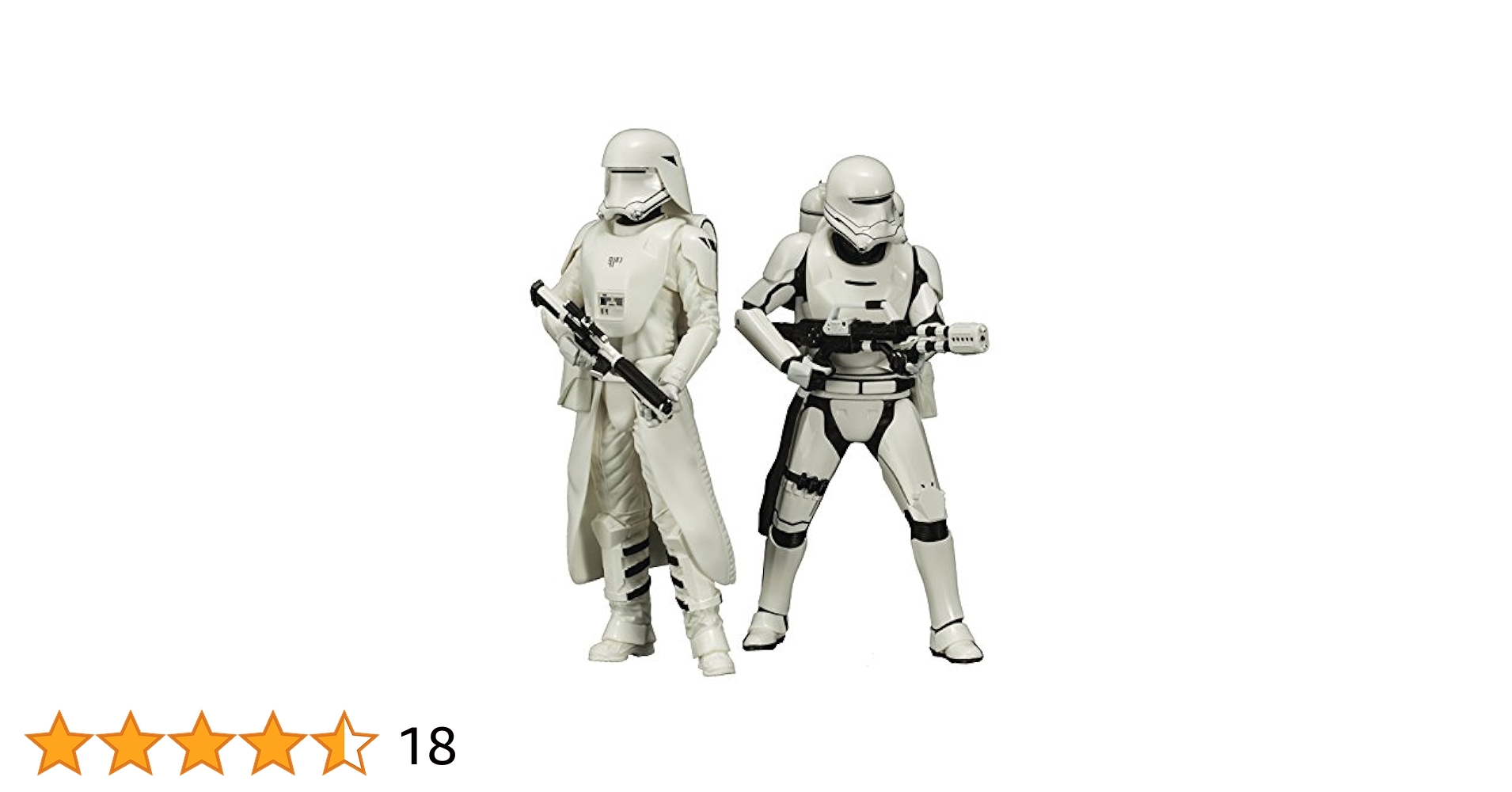 スターウォーズ FIRST ORDER STOOMTROOPER 2 PACK The Force Awakens Stormtrooper ArtFx+ Statue 2 Pack - Spec