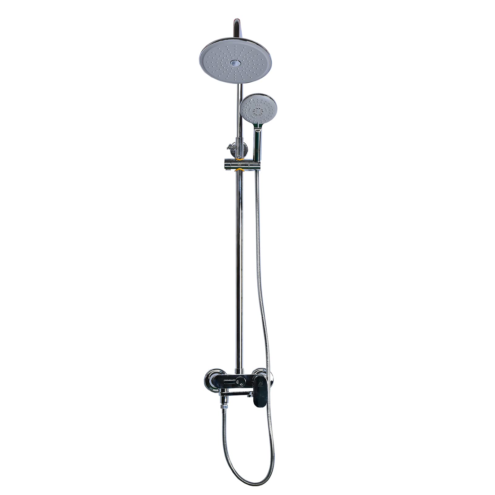 Robinet de douche moderne installation facile et jet de pluie rond