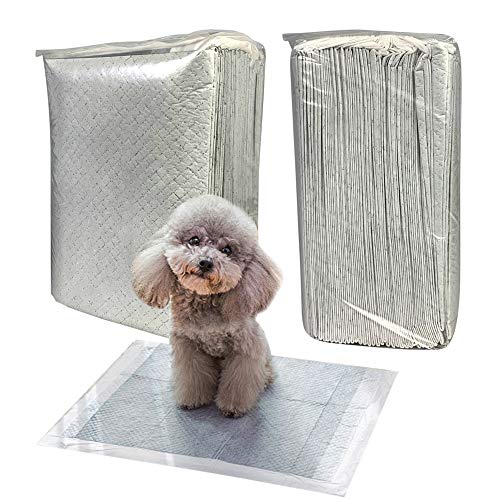 DZL- Empapadores de adiestramiento para Perros, carbón, Almohadillas de Entrenamiento 120 Almohadillas de Entrenamiento para Cachorros Súper Absorbentes de 55.8 * 55.8cm (120PC) Cover