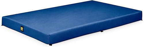 K9 Ballistics Cama ortopédica Ripstop resistente  Almohadilla duradera para perrera con funda lavable para perros grandes, 41 x 27 pulgadas se
