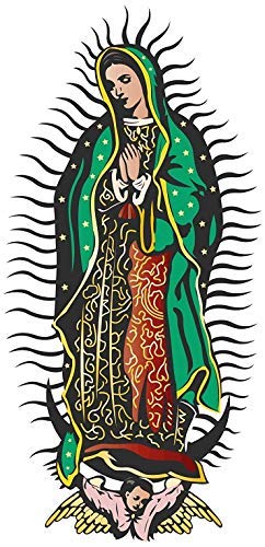 Amazon.com - Our Lady of Guadalupe Mexico Sticker Graphic