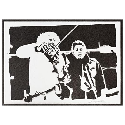 Affiche graffiti Retour Vers Le Futur, Moreno-Mata