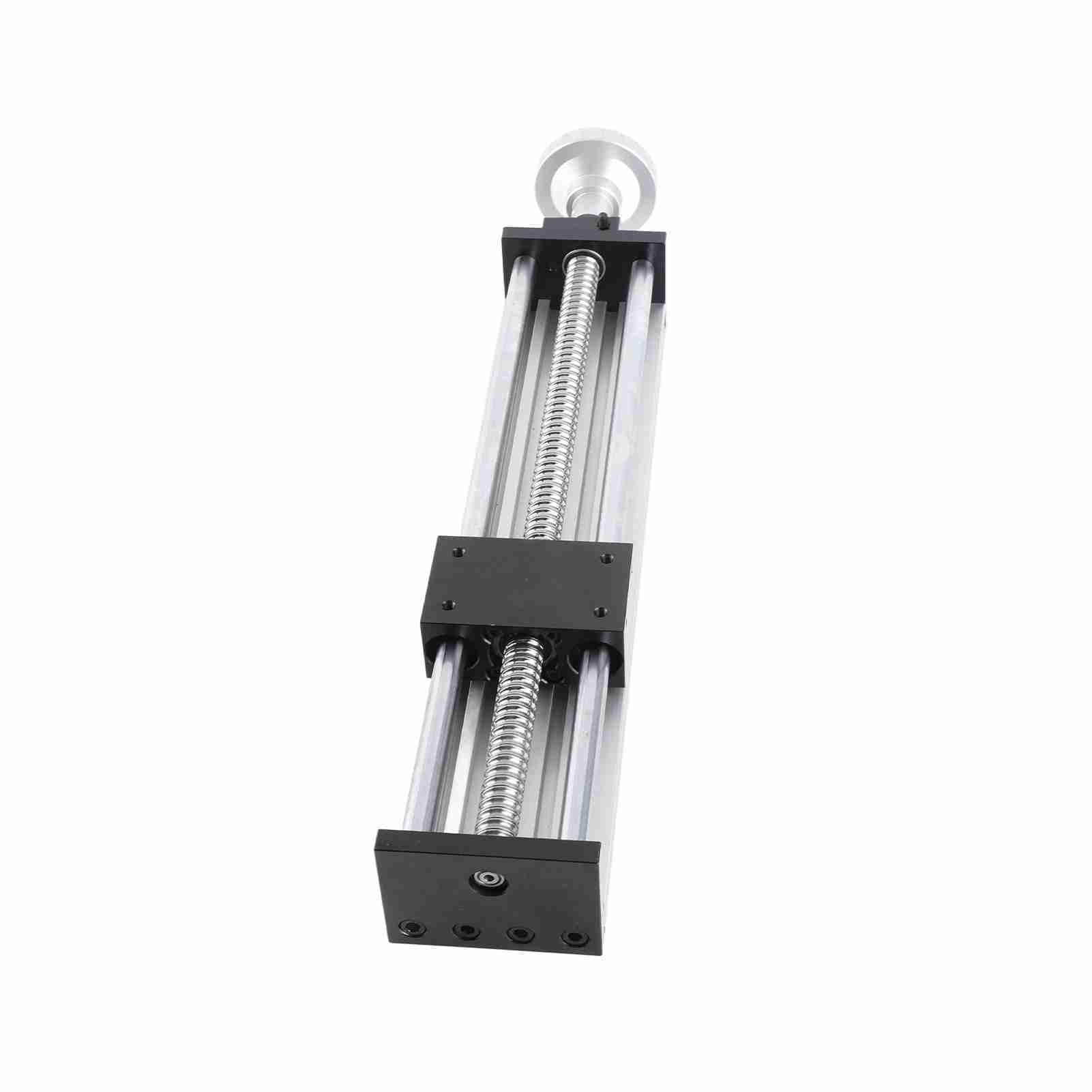 Rail de Guidage Linéaire à Vis à Billes Aluminium 300mm pour Table CNC Actionneur Précision