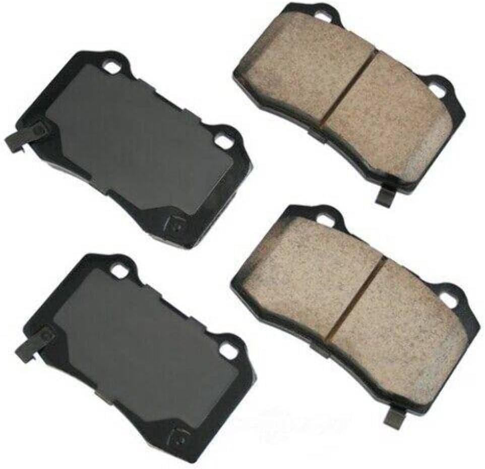 Akebono Brake Pad Set (ASP1053), GREY