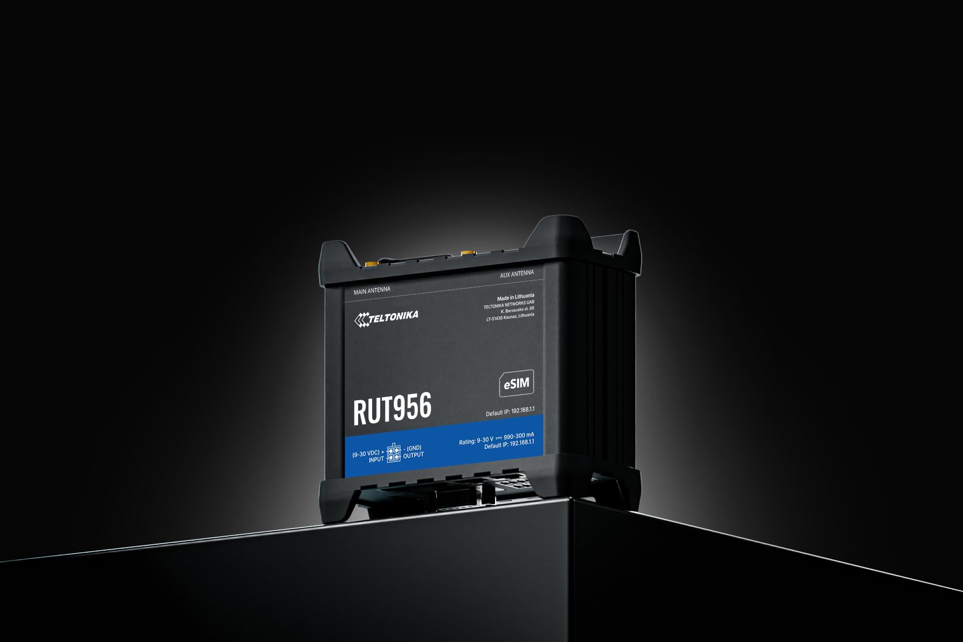 Teltonika RUT955 LTE 4G Router Noir