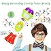 Lumiparty Kids Microphone Karaoke Microphone Machine, Music Microphone,Voice Changing and Recording Microphone with Colorful Lights, Best Toys for Kids Girls Toddlers.(Green)
