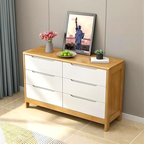 Phrosyneo 6 Drawer Wooden Dresser Cover