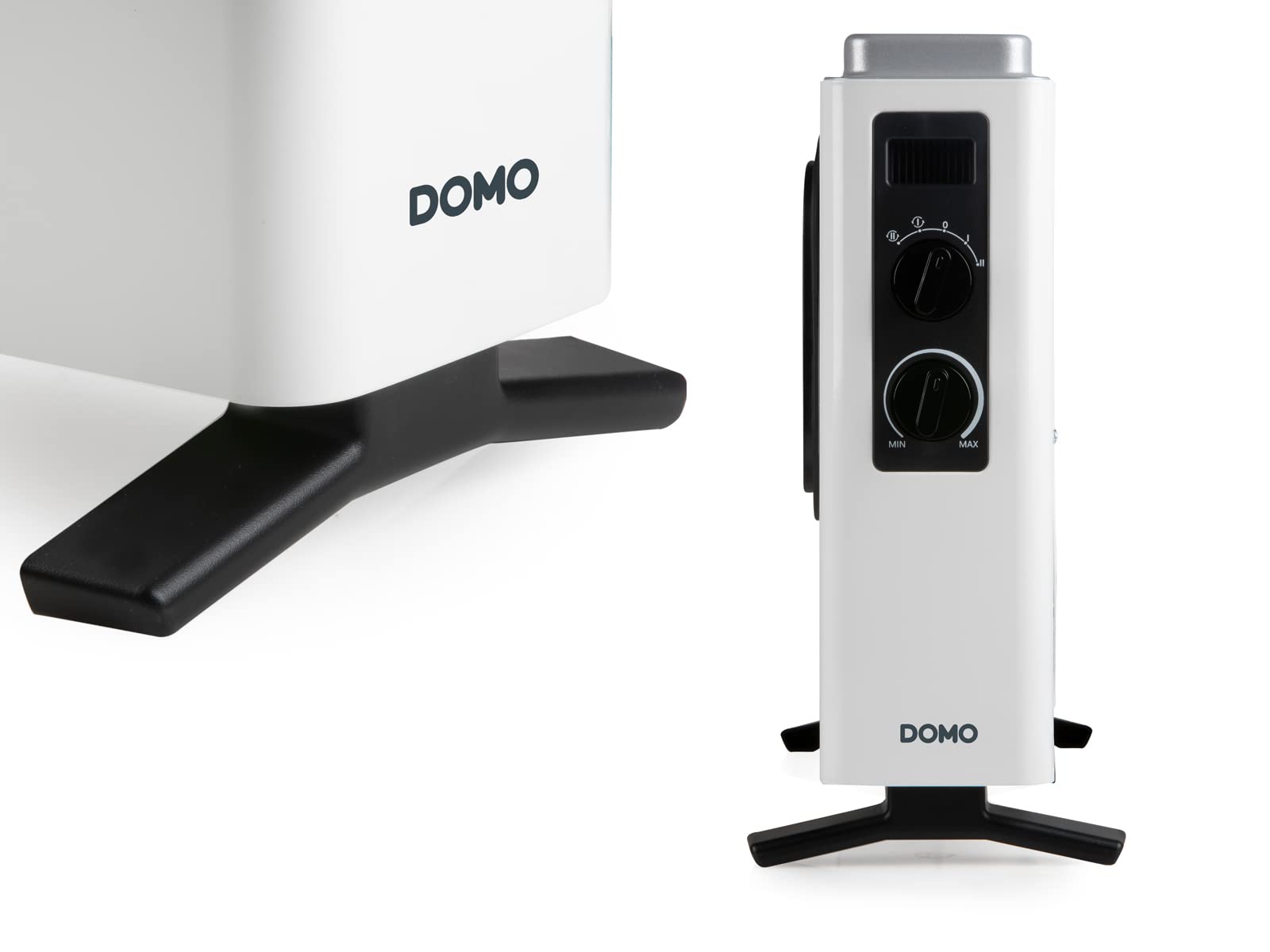 DOMO DO7351CH - Convector de calefacción - Turbo - 4 posiciones - 2000 W blanco