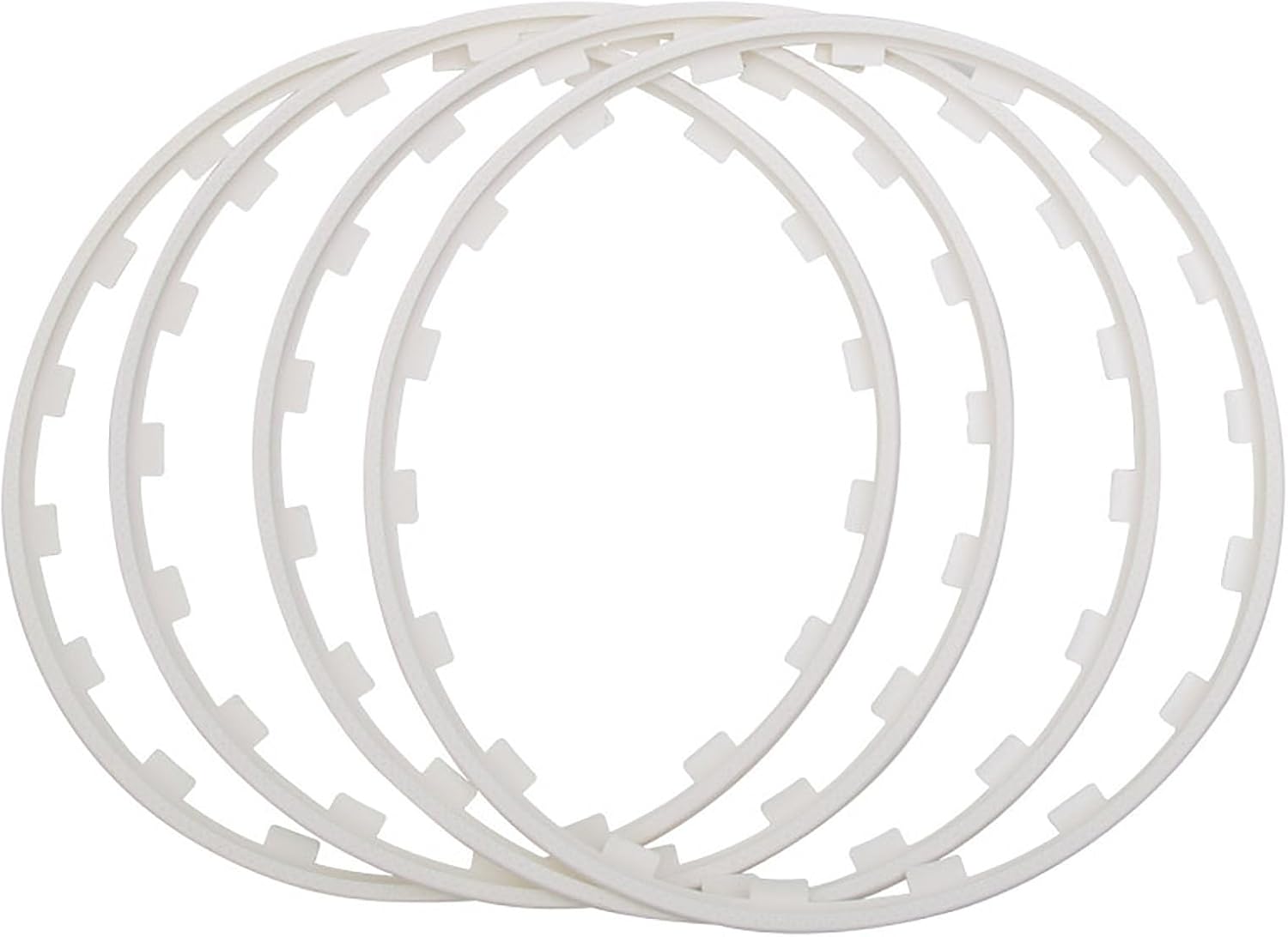 15-20 Inch Wheel Rim Protector, Anti-Scratch, Anti-Friction, Wheel Protector Alloy Wheel Protector, Wheel Protector, Extend Wheel Life, Car Tuning Decorative Strips(White,16in)