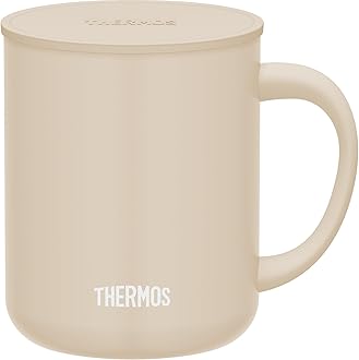 Thermos JDG-452C BE Vacuum Insulated Mug, 15.9 fl oz (450 ml), Beige