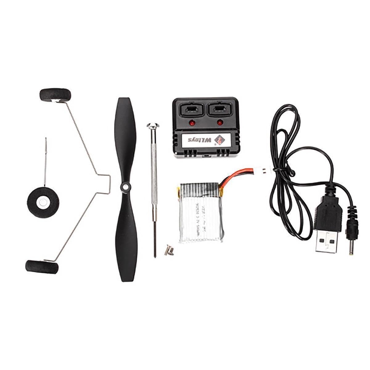 efaso WLToys F949S - Aereo radiocomandato Cessna-182 a 3 canali, 2,4 GHz, materiale EPO, RTF completo con batterie per il controllo remoto
