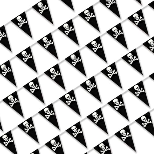 Fanions de pirates Halloween MARFOREVER pour habiller les grands espaces