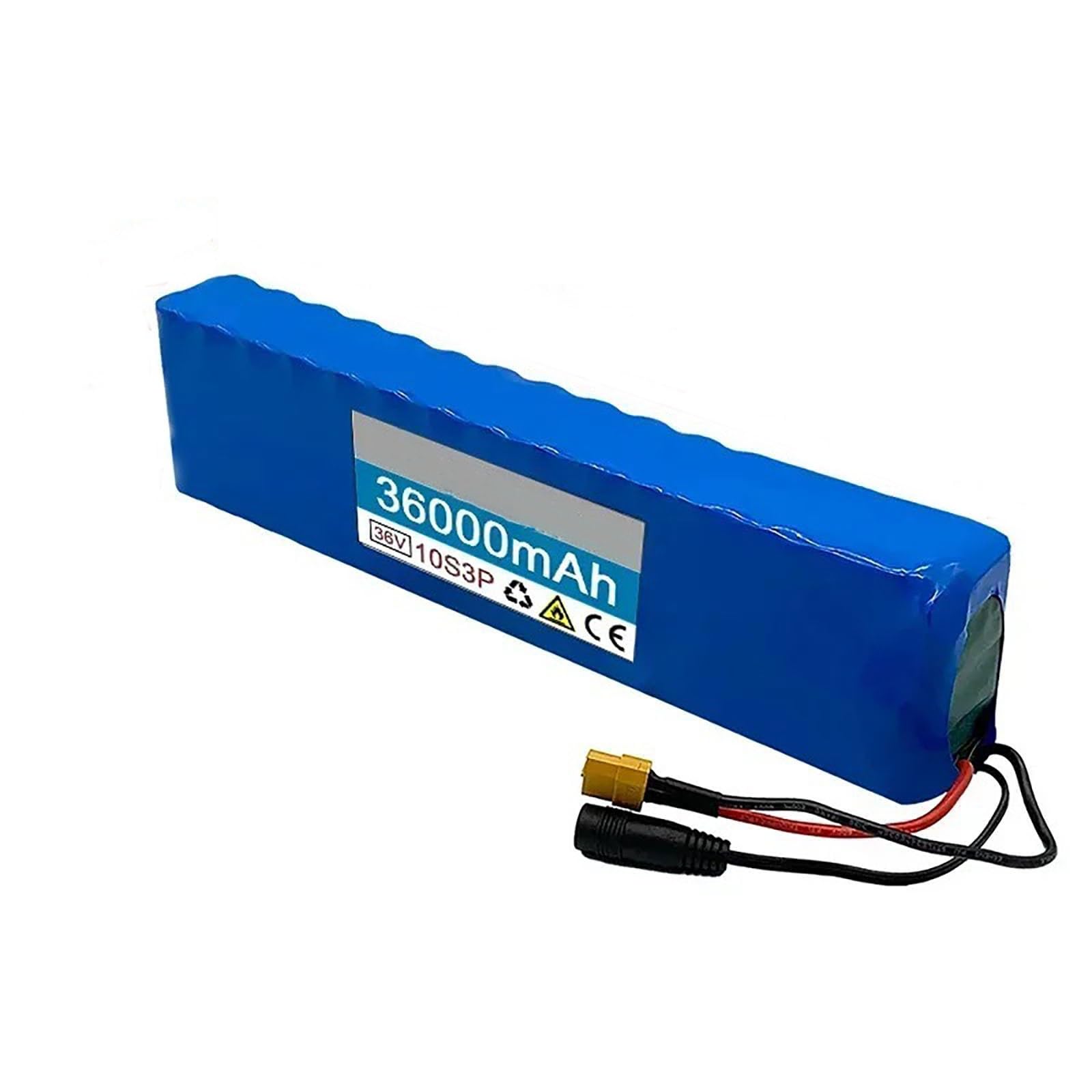 36V 36Ah E-Bicycle Batteria Scooter elettrico Batteria litio 10S3P Batteria ricaricabile Li-Ion 36V Ebike Batteria Scooter elettrico con 42V 2A Caricabatterie Buller+SM