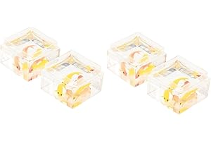 Miniature Scene Decor Kit 4-Piece Robot Fish and Accessories