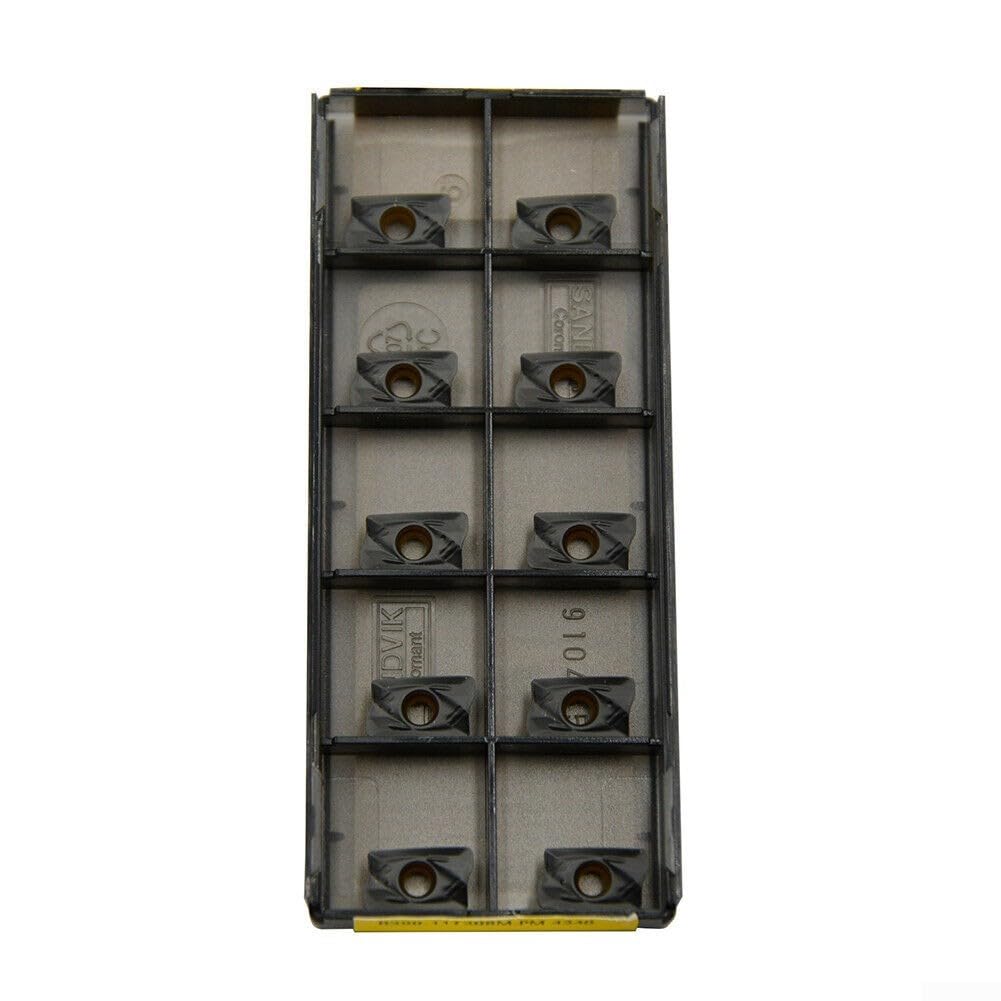 Set 10 inserti carburo R39011T308MPM4340 fresatura CNC precisione acciaio