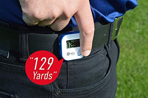 Golfbuddy Clip On Voice 2 Golf Navigation Gps For Hat/Gps And Laser Rangefinder, 14 Hours Battery Life, Water Resistant With Lifetime Free Courses And Software Updates,White/Navy #TOP6