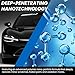 Huotwoe Nano Sparkle Cloth Car Scratch Remover for Vehicles Nano Magic Cloth Car Paint Scratch Repair Kit for Minor Scratches, Swirls & Water Spots
