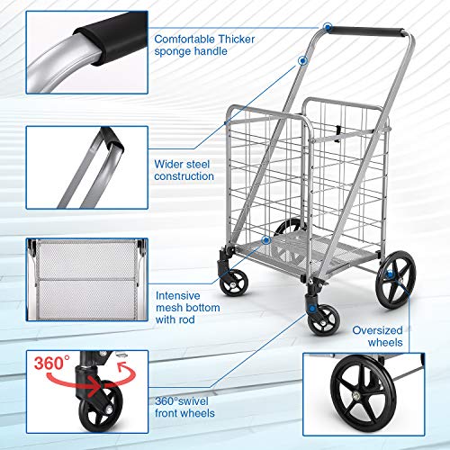 ROYI Large Capacity Shopping Trolley (94 x 45 x 15 cm)