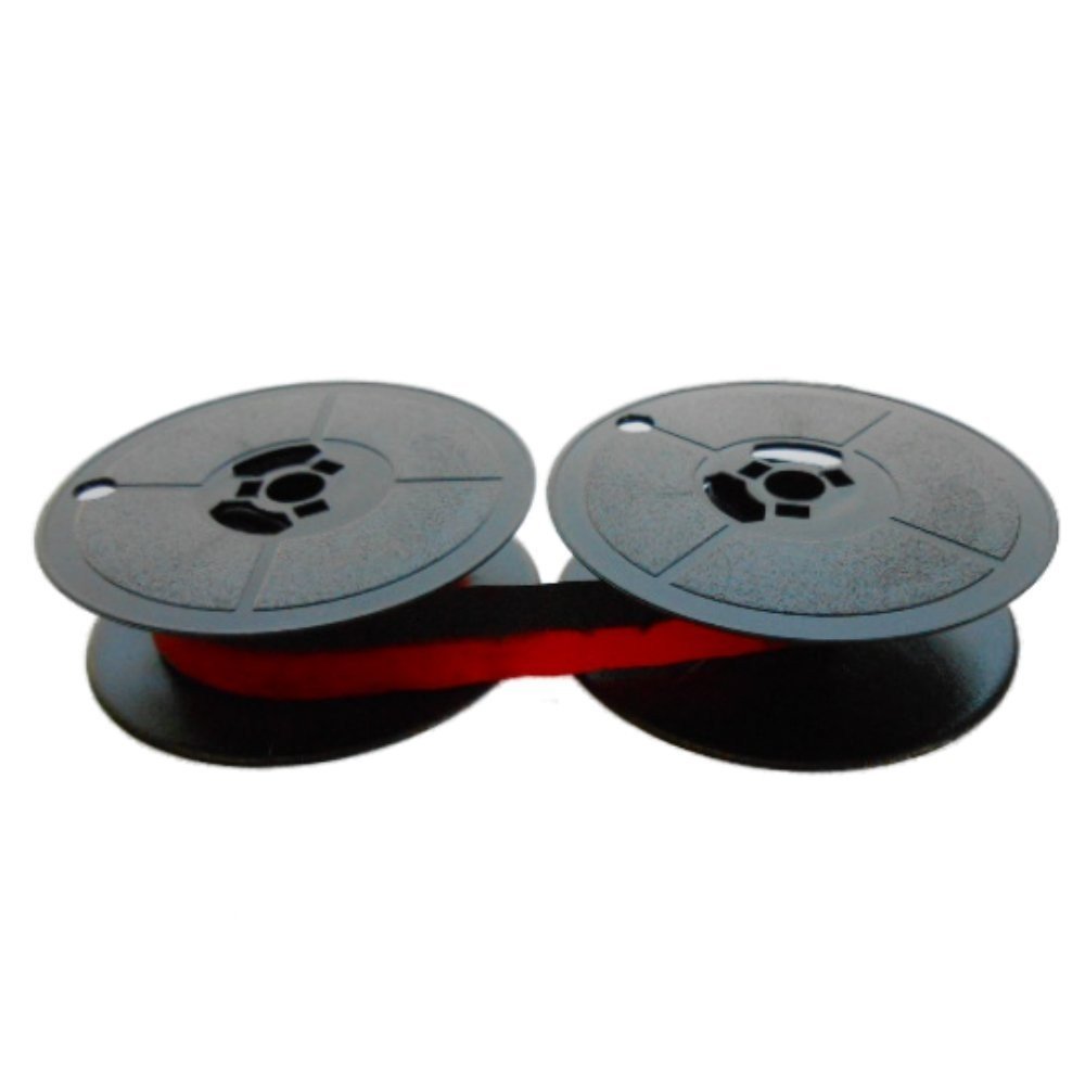 Farbbandfabrik Ruban encreur pour Olivetti Lettera 32 Noir/rouge Taille 8