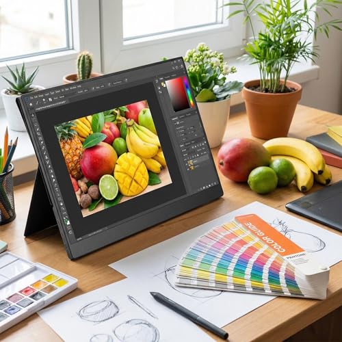 Image of TekGroAml 16 inch 2.5K Portable Gaming Monitor 144Hz, 100% sRGB 400 Nits | 2560x1600 QHD ,Fast 9ms Response Time, USB-C Mini HDMI External Screen ,Windows Mac Compatible