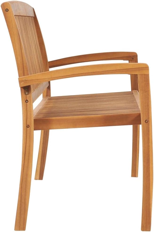 3-Seater Stacking Patio Bench,Outdoor Bench,Garden Bench,Porch Chair,Park Bench,Lounge Bench,Comfortable Bench,Dining Bench,for Porch,Courtyard,Garden,Park,Backyard,Street,62.6" Solid Teak Wood