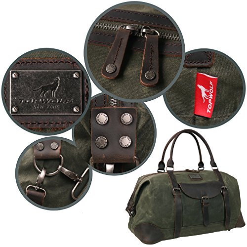 Canvas Duffel Bag TOPWOLFS 22