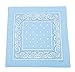 CITYMEMO 100% Cotton Paisley Printed Bandanas 6 PCS or12 PCS 22x22 Inches or 27x27 Inches Large Thick Scarfs Fashion Headwear for Men and Women (6, 27in A)