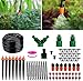 Produktbild Aiglam 40M Bewässerungssystem, Micro Drip Bewässerung Kit Gartenbewässerung, Flower Bed, Terrasse Pflanzen- Automatische Sprinkler Tröpfchenbewässerung Kit