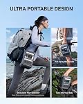 Anker SOLIX C300 Portable Power Station, 288Wh LiFePO4 Battery, 300W (600W Surge) Solar Generator, 140W Two-Way Fast Charging, for Camping, Traveling, and Emergencies (Solar Panel Optional)