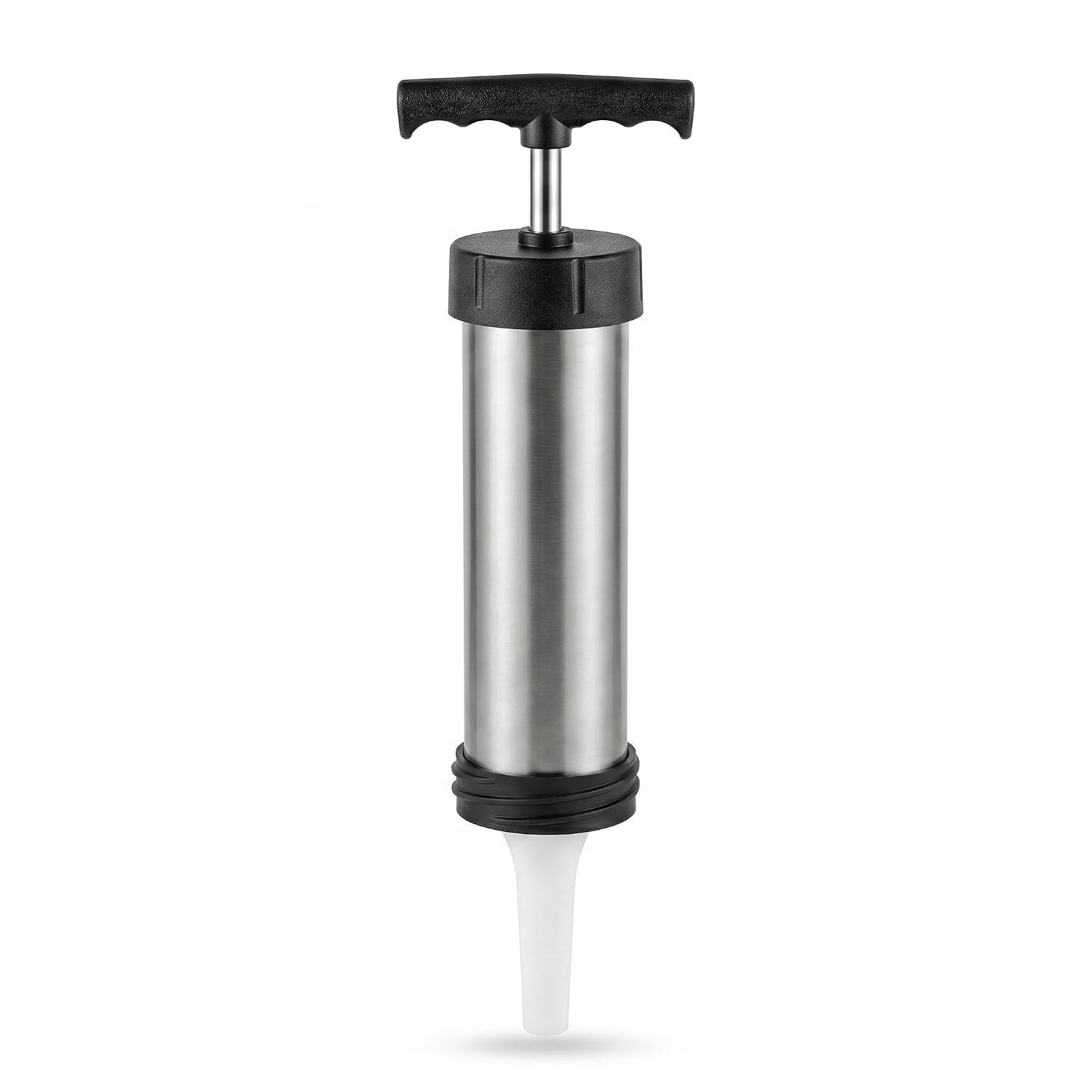 Manual Sausage Maker & Meat Stuffer Machine, Stainless Steel Meat Filler with 3 Food-Grade Nozzles (15mm, 19mm, 23mm), Heavy Duty Leak-Proof Sausage Stuffer for Home Kitchen-image-43