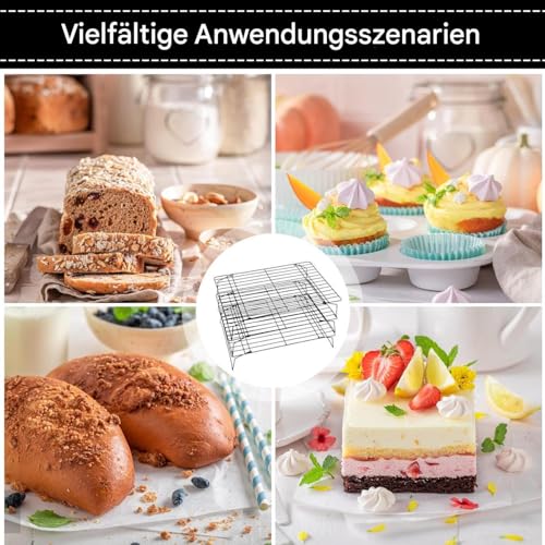 Étagère de cuisson pour biscuits et pizza plateau pliable résistant haute température - 5