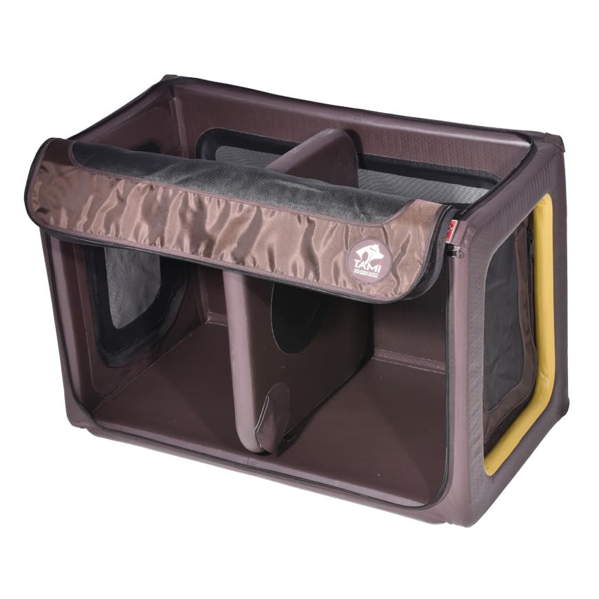 Trennwand für Tami - Hundetransportbox aufblasbar Tragebox Transportbox Hundebox Reisebox Autotransportbox Kofferraumbox Gitterbox Käfig Hund Box Dogbox Inflatable inkl. Dog-Vital Bio-Hundekeks (L)