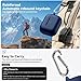 Joremx for AirPods Pro 3 Case (2025),Soft Silicone Protective Cover Compatible with Apple AirPods Pro 3rd Generation Case with Cleaning Kit for Women Men,Air pods Pro Cases with Keychain,Midnight Blue