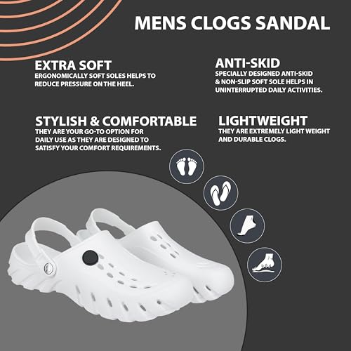 Image of WINGSCRAFT- & Premium Look Comfortable Clogs for Men's| Clogs for Men| Stylish Sandal for Men