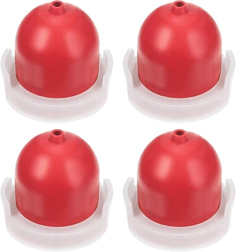 Miniatura 4 de Yessica-Parts Red 4 Pcs 694395 Primer Bulb for Briggs and Stratton Lawn Mower 5085 5085H 5085K