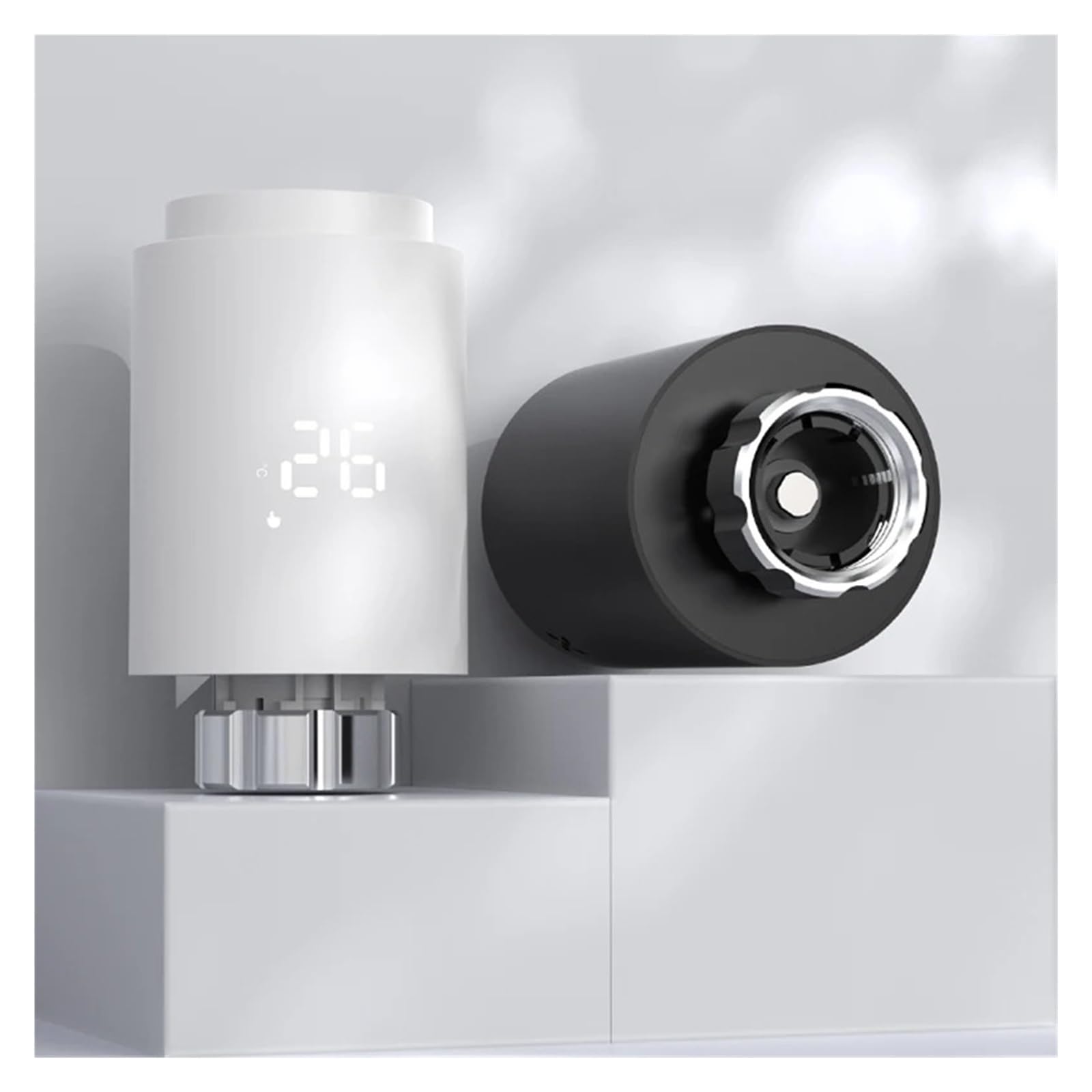 Thermostat, Smart Life Thermostat Heizkörperventil Heizung Heizkörper Temperatur Controlle Hause(White)