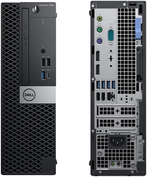 Dell OptiPlex 7060 SFF Desktop Computer Windows 11, Intel Core i5-8500 Processor, 8GB RAM, 256GB SSD, 4K Supported, Keyboard and Mouse (Renewed) image 2
