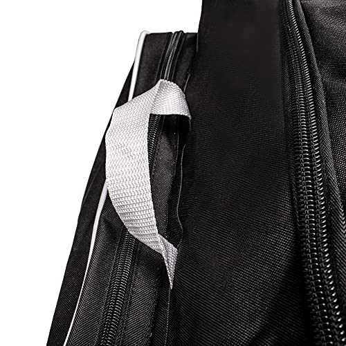 Nhl Durable 40-Inch Black Carry Bag With 3 Pockets And Double Carry Handle Oversized Duffle Bag For Travel, Gym, And Sports #TOP2