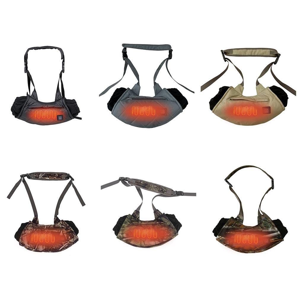 MAICOLA Manchon Chauffant pour Les Mains, Sac Chauffant électrique pour Les Mains, Gants de Camping à 3 Vitesses, adapté pour la Chasse en Plein air, la randonnée, Le Camping sur la Neige